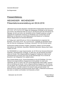 Präsentationsveranstaltung am 08.04.2016 - FUN