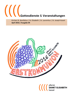 Gottesdienste & Veranstaltungen