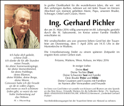 Ing. Gerhard Pichler