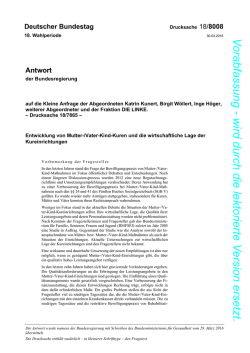 Drucksache 18/8008 - DIP