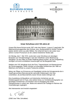 Informationen - Elly-Heuss