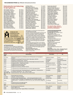 April 2016 - Pferdesportverband-MV
