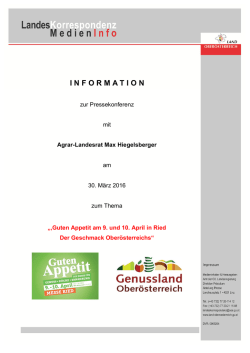 information - Land Ober&ouml;sterreich