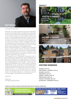 editorial inhalt - Betongold