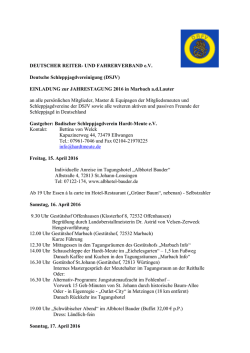 DSJV-Jahrestagung 2016