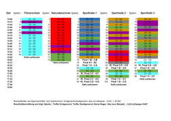 Spielplan - HC Andelfingen