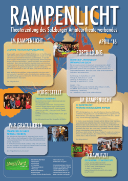 IM RAMPENLICHT VORGESTELLT KRAWUTZI!