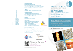 Flyer zum - Bistum Eichstätt