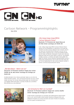 Cartoon Network – Programmhighlights