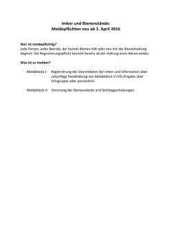 Imker und Bienenst&auml;nde