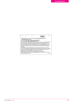 Dipl. Ergotherapeutin als Stv, ca. 60% / Dipl. Ergotherapeutin 60–80