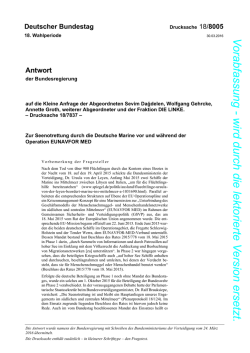 Drucksache 18/8005 - DIP