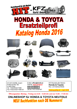 Katalog Honda