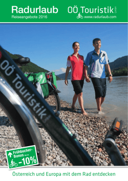 Radurlaub Katalog 2016 als PDF