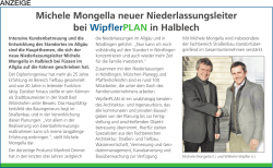 Michele Mongella neuer Niederlassungsleiter bei WipflerPLAN in