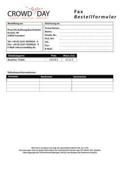 Fax-Formular herunterladen