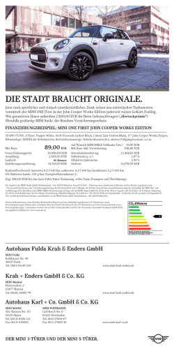 Infos - Autohaus Krah und Enders