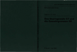 Reglement - Das Sturmgewehr 57 und die