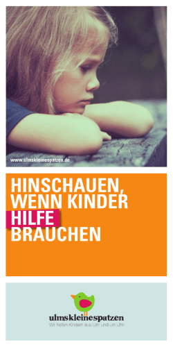 Informationen... - Ulms kleine Spatzen