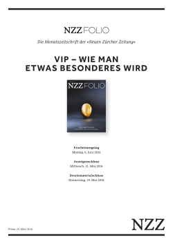 VIP – WIE MAN ETWAS BESONDERES WIRD