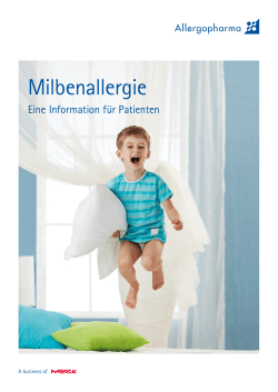 Milbenallergie - Allergopharma