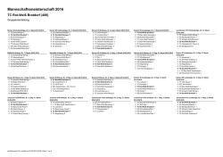 Gruppeneinteilung