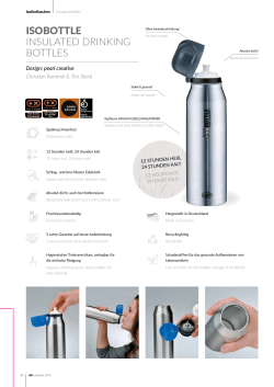 isobottle insulated drinking bottles