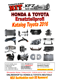 Katalog Toyota