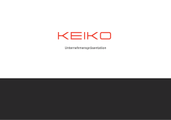 Keiko Firmenpräsentation