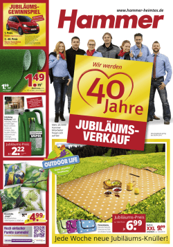 jubil&auml;ums - Discounto