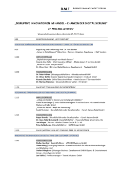 disruptive innovationen im handel &ndash; chancen der digitalisierung