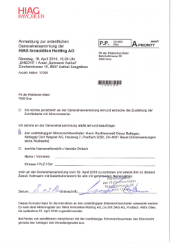 Hiag - Pensionskasse der Rh&auml;tischen Bahn