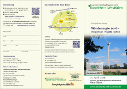 Faltblatt als pdf-Datei - Landwirtschaftskammer Nordrhein