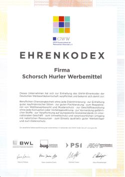 i ehrenkodex - Home - Schorsch Hurler