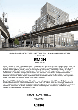 gk6 city & architecture + institute for urbanism and
