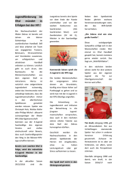 Erfolgreiche Jugend final