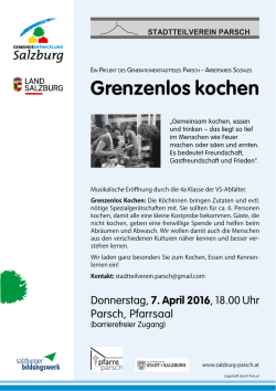 Grenzenlos kochen