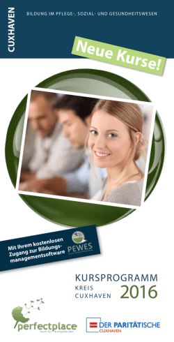 Direkt zum neuen Programm Cuxhaven