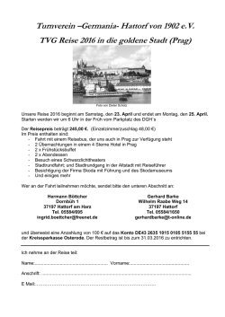 Infos und Anmeldung