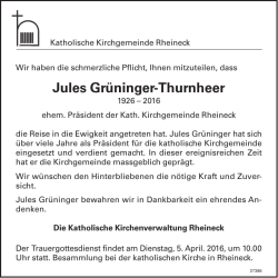 Jules Gr&uuml;ninger-Thurnheer