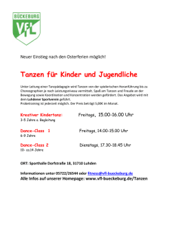 Gymnastik bei uns im Verein-