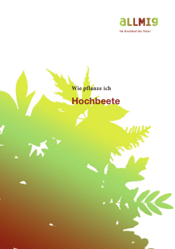 Hochbeete