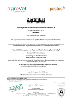 Zertifikat