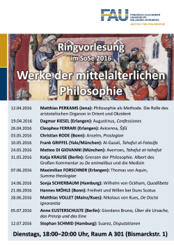 Plakat-RV-Mittelalter - Institut für Philosophie
