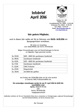 Infobrief April 2016