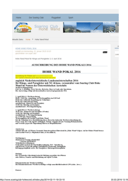 Hohe Wand Pokal