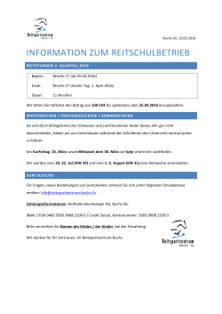 information zum reitschulbetrieb