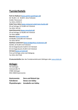 Hotelliste 2016
