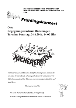 Plakat 2016 - Grundschule Flechtingen