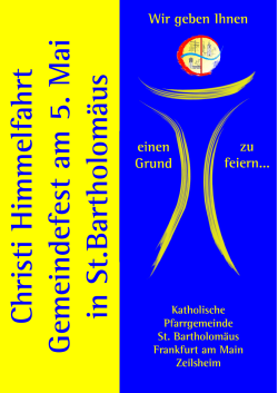Flyer Gemeindefest.pub - St. Bartholomäus